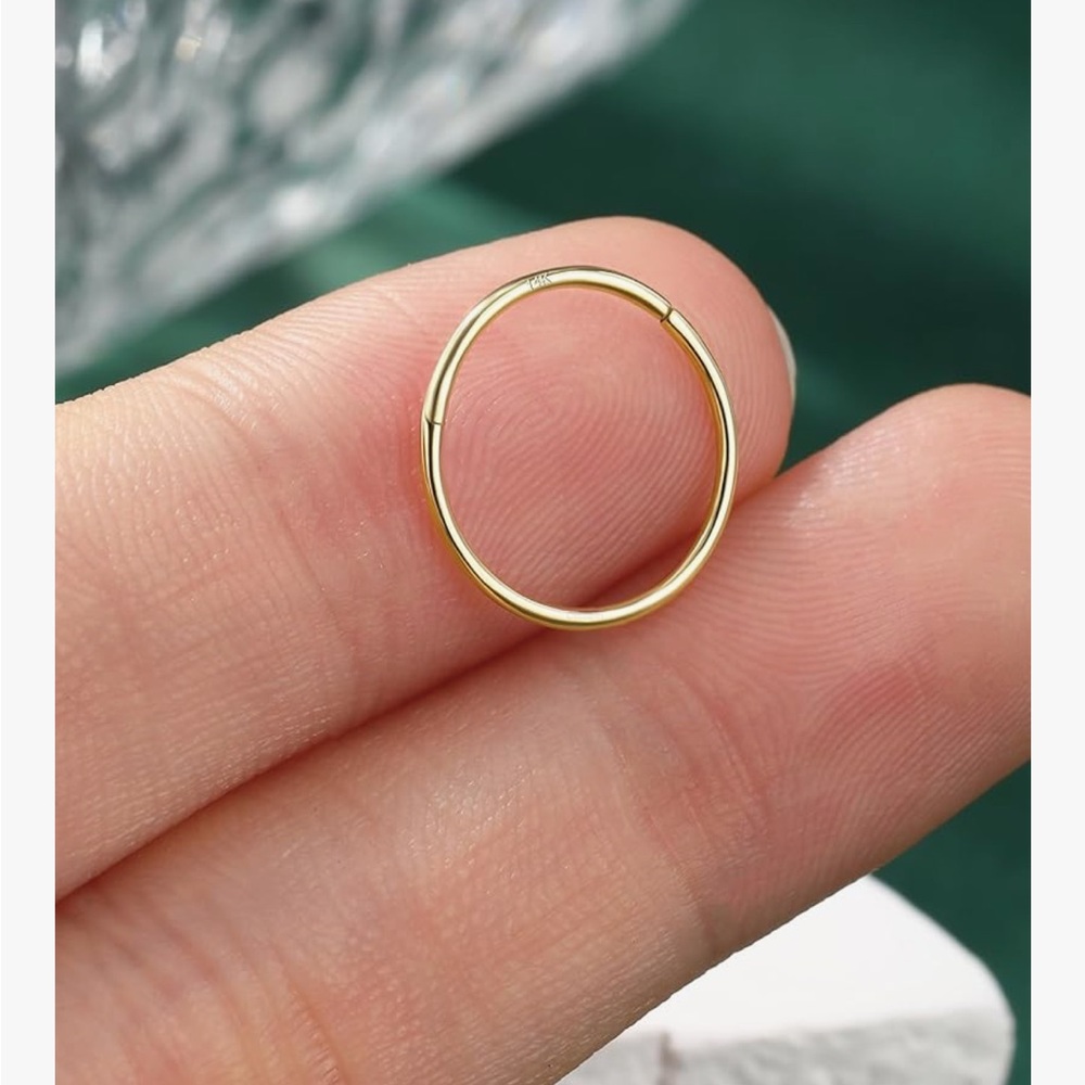 20g-11mm 14K Gold Hoop